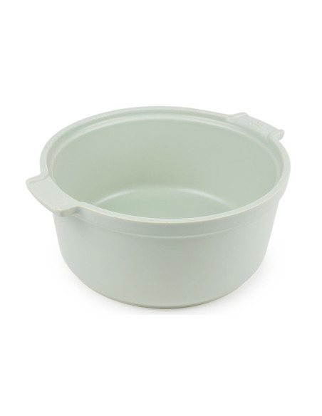 Forma para soufflé em cerâmica verde salva Peugeot Appolia 22 cm de diâmetro