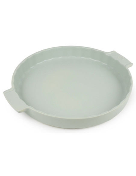 Peugeot Appolia salvia grön keramik pajform 30cm diameter