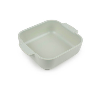 Plato de cerámica cuadrado Peugeot Appolia verde salvia 2