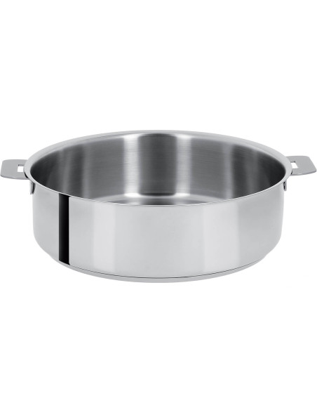 Cristel Mutine set de cocina extraíble sartén 28cm + tapa Platinum + 2 asas frambuesa