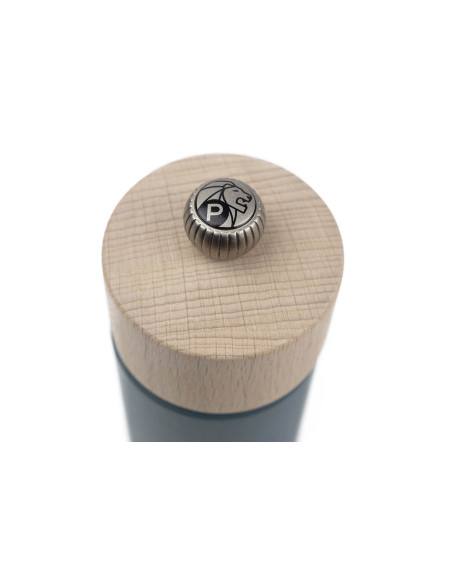 Molinillo de pimienta de madera manual Peugeot Boréal Bleu Céleste