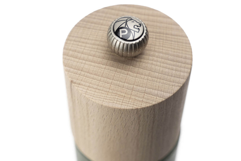 Molinillo de Pimienta Manual Peugeot Boréal en Madera Verde Helecho