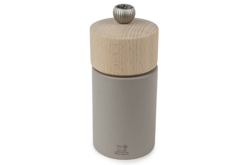 Molinillo manual de madera para sal seca Peugeot Boréal Pebble Grey
