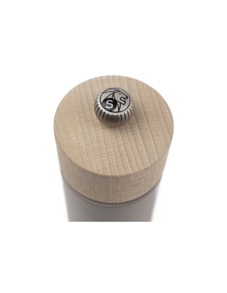 Molinillo manual de madera para sal seca Peugeot Boréal Pebble Grey
