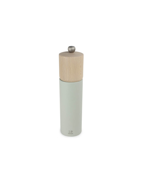 Molinillo manual de sal seca de madera verde salvia Peugeot Boréal