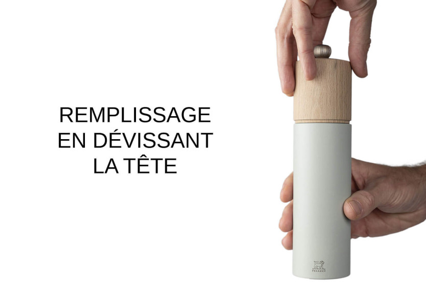 Peugeot Boréal Sage Green Wood Manuaalinen kuiva suolamylly