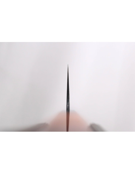 Kisuke Manaka Enn 21cm handgjord japansk kockkniv i kvistträ med 2 ringar