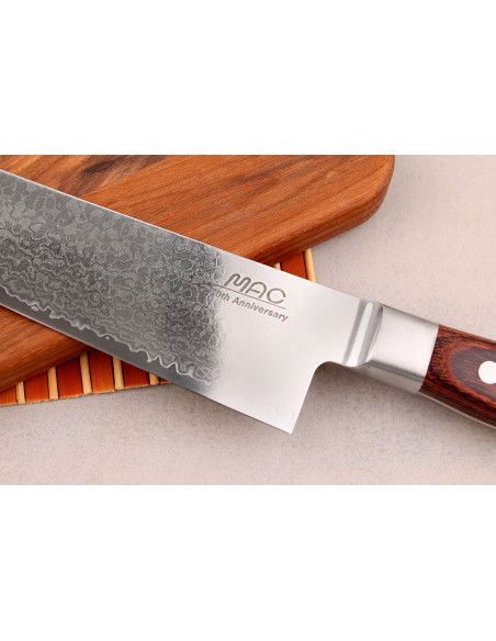16,5cm MAC Damasco 45 capas cuchillo bunka japonés 60 aniversario - Edición Limitada
