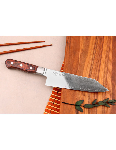 16,5cm MAC Damascus 45-laags Japans bunka mes 60ste verjaardag - Limited Edition