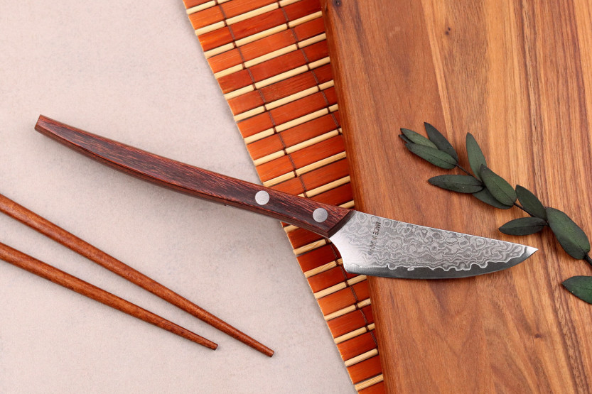 7,5 cm MAC Damaskus 45-lags japansk steakkniv 60-års jubilæum - Limited Edition