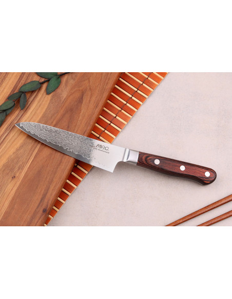11,5 cm MAC Damaskus 45 lags japansk skjærekniv 60-årsjubileum - Limited Edition