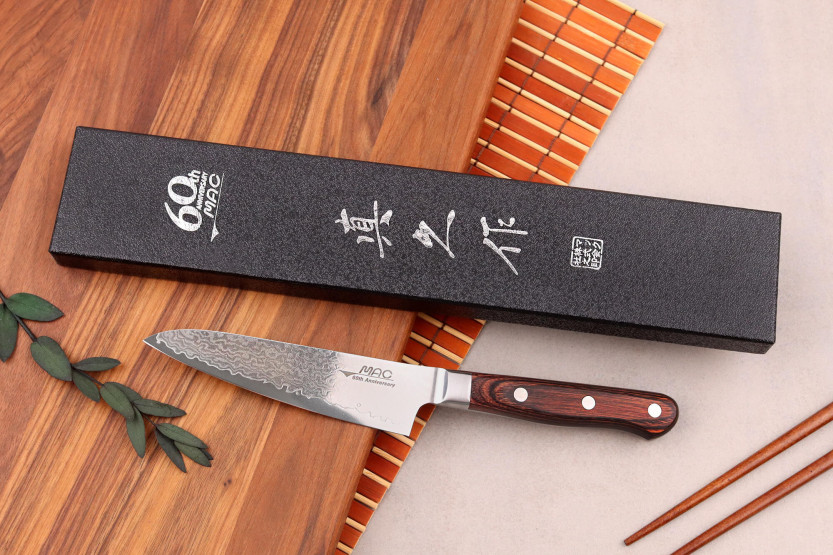 11,5 cm MAC Damaskus 45 lags japansk skjærekniv 60-årsjubileum - Limited Edition