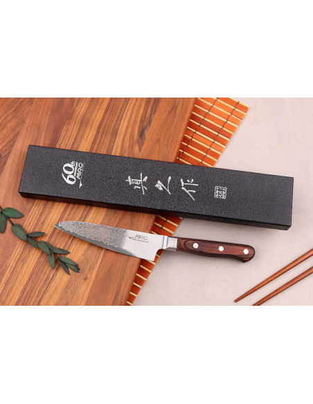 11,5 cm MAC Damaskus 45 lags japansk skjærekniv 60-årsjubileum - Limited Edition