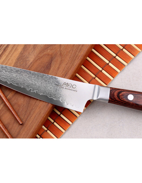 11,5 cm MAC Damaskus 45 lags japansk skjærekniv 60-årsjubileum - Limited Edition