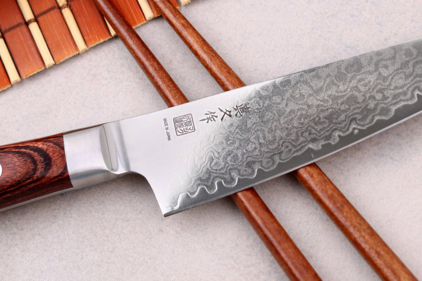 11,5 cm MAC Damaskus 45 lags japansk skjærekniv 60-årsjubileum - Limited Edition