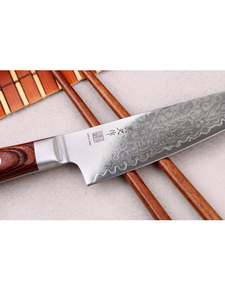 11,5 cm MAC Damaskus 45 lags japansk skjærekniv 60-årsjubileum - Limited Edition