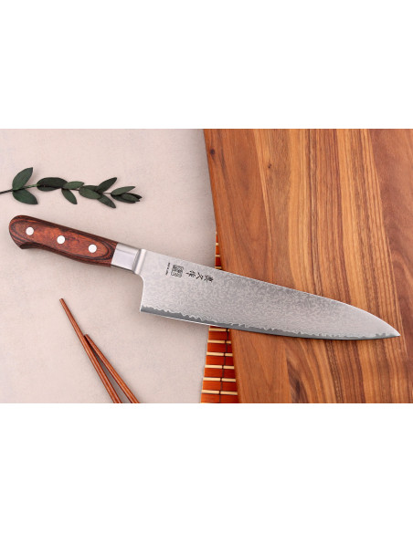 20cm MAC Damasco 45 capas cuchillo de chef japonés 60 aniversario - Edición Limitada