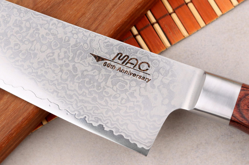 20cm MAC Damaskus 45 lager Japansk kockkniv 60-årsjubileum - Limited Edition