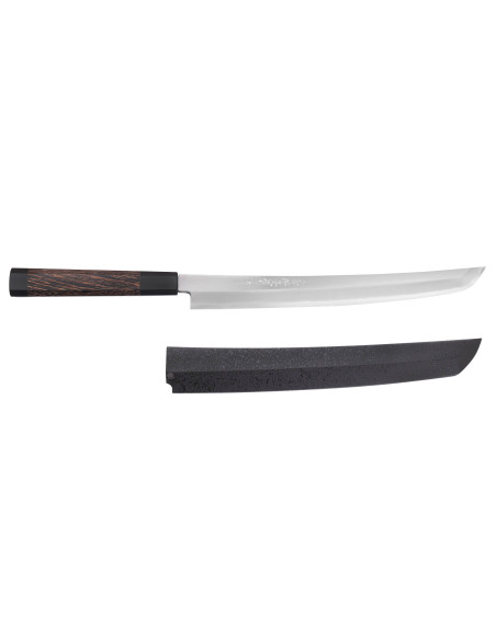 Sakai Takayuki Zangetsu 30cm sakimaru japansk handgjord kniv