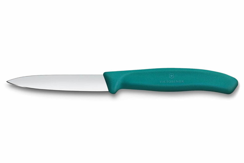 Conjunto de 2 canivetes Victorinox SwissClassic + 1 descascador verde