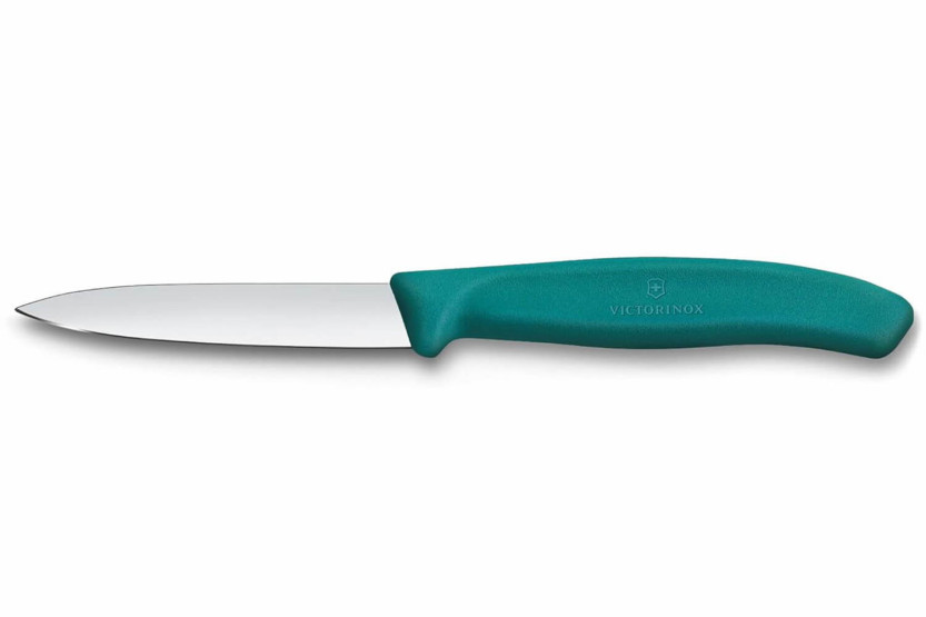 Sæt 1 Victorinox SwissClassic-kniv + 1 skræller grøn