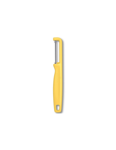 Victorinox Iota tomatskalare med tandat blad och gult handtag