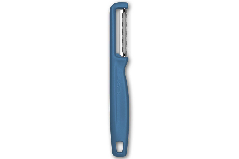 Victorinox Iota tomatskreller med takket blad og blått håndtak
