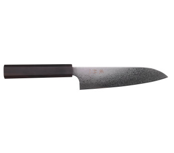 VG10 santoku-kniv 17 cm Yuzo Kurogane Damaskus tradisjonell japansk kniv
