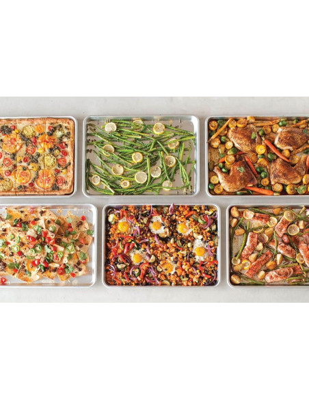Nordic Ware Naturals meio tabuleiro de forno 45,5x33cm
