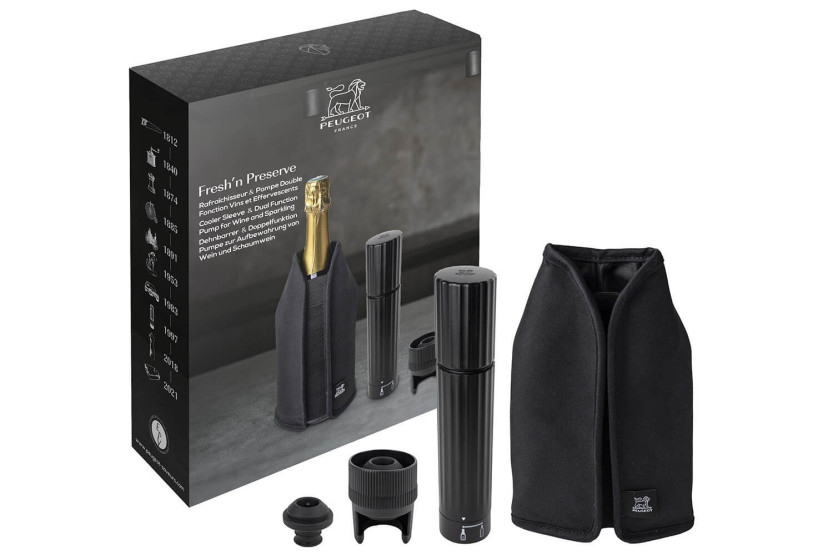 Peugeot Fresh'n Preserve Duo wine and champagne gift set