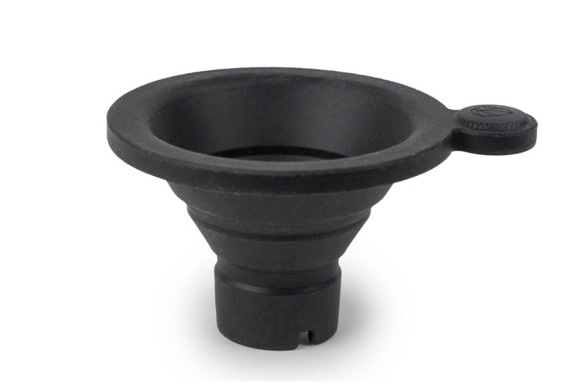 Lahjapakkaus 2 Peugeot Podium myllyä punaisesta akryylistä 18cm