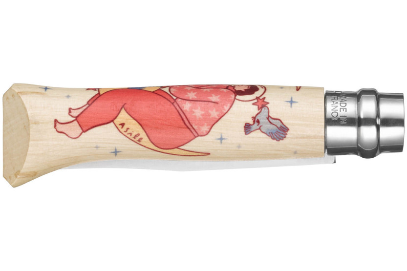 Opinel n°8 Cosmos kniv i begränsad upplaga - Asile