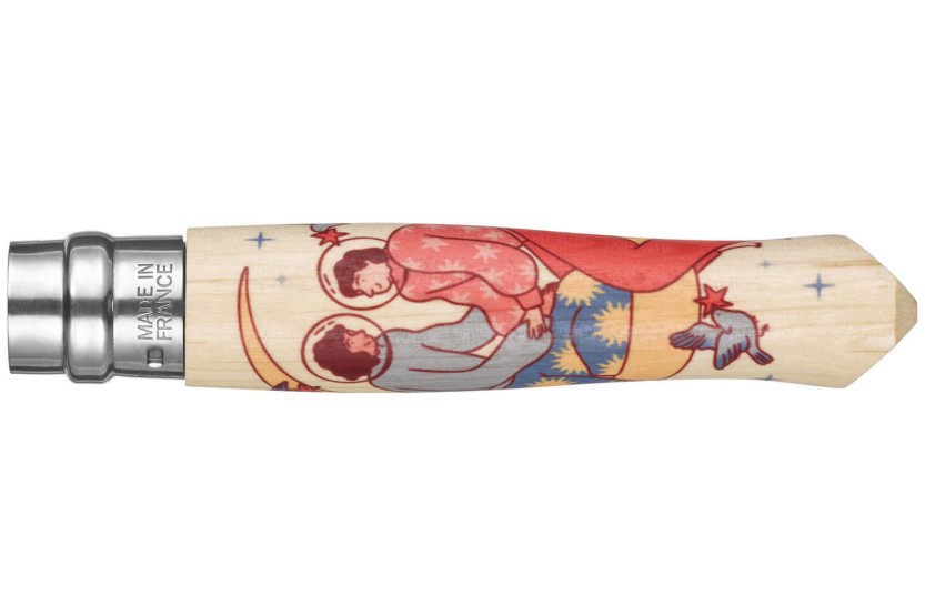 Opinel n°8 Cosmos kniv i begränsad upplaga - Asile