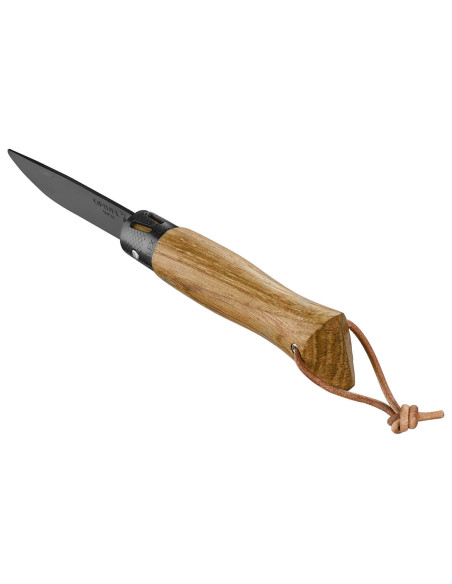 Faca Opinel Neo6 Lâmina Opiflex® de 7cm Cabo de carvalho com revestimento preto