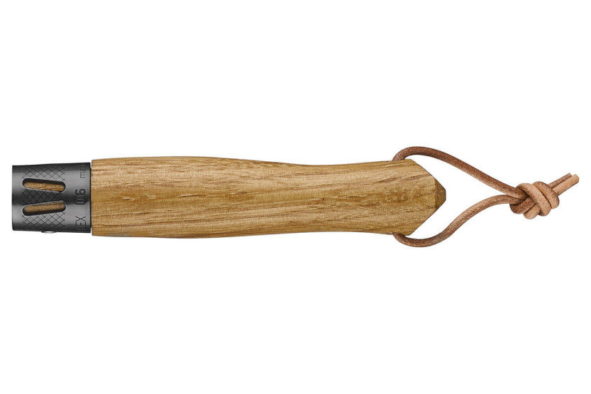 Faca Opinel Neo6 Lâmina Opiflex® de 7cm Cabo de carvalho com revestimento preto