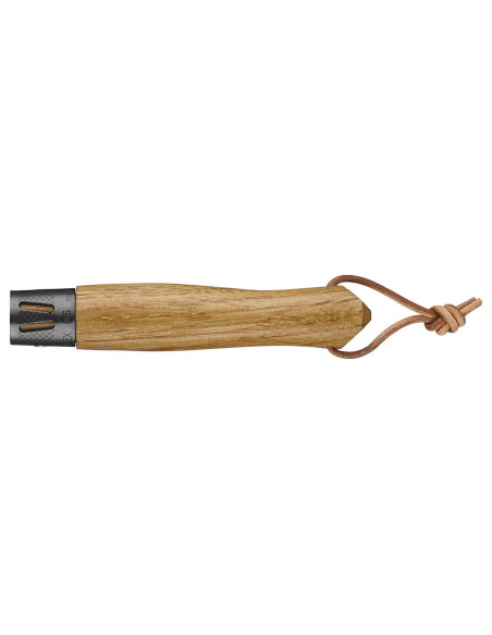 Opinel Neo6 Messer 7cm Klinge Opiflex® schwarz beschichtet Griff aus Eiche