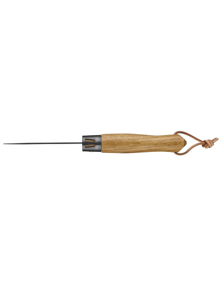 Opinel Neo6 kniv 7cm Opiflex® blad svart belegg eik håndtak