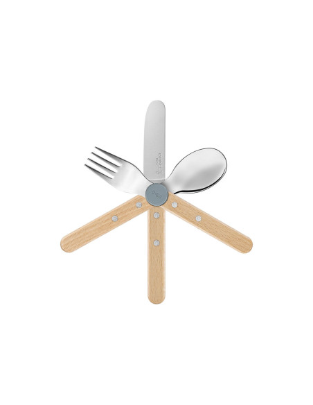 Opinel Le Petit Gourmet børnebestik i blandede farver