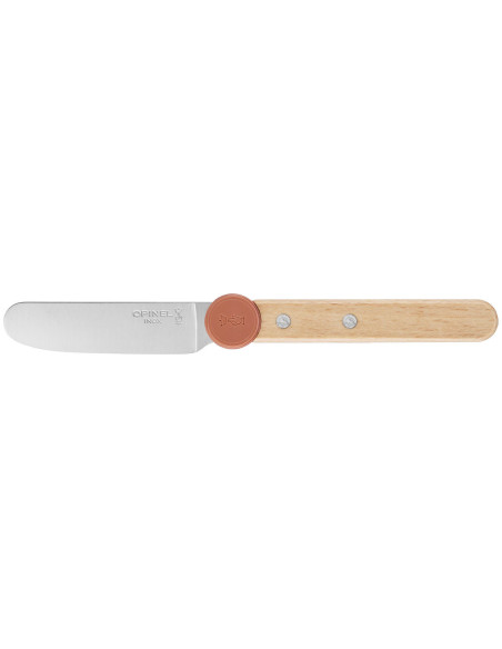 Opinel Le Petit Gourmet børnebestiksæt, koralfarvet