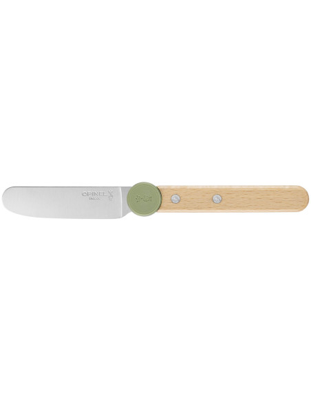 Conjunto de talheres para crianças Opinel Le Petit Gourmet em azeitona