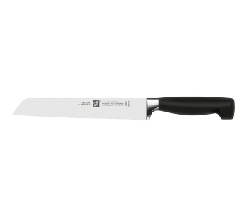 Zwilling Four Star Brödkniv 20cm tandad smidd blad