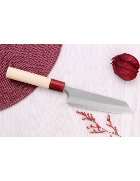 Faca ko-bunka Masakage Yuki Shirogami 2 13cm, feita à mão no Japão