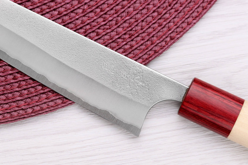 Faca ko-bunka Masakage Yuki Shirogami 2 13cm, feita à mão no Japão