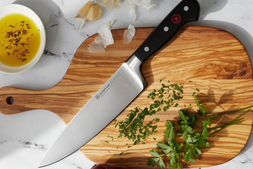 Wüsthof Classic forged Chef knife 20cm + free 6-piece block