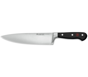 Faca de cozinha forjada Wüsthof Classic 20cm + bloco de 6 peças grátis 2