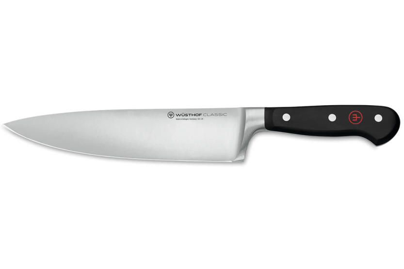 Faca de cozinha forjada Wüsthof Classic 20cm + bloco de 6 peças grátis