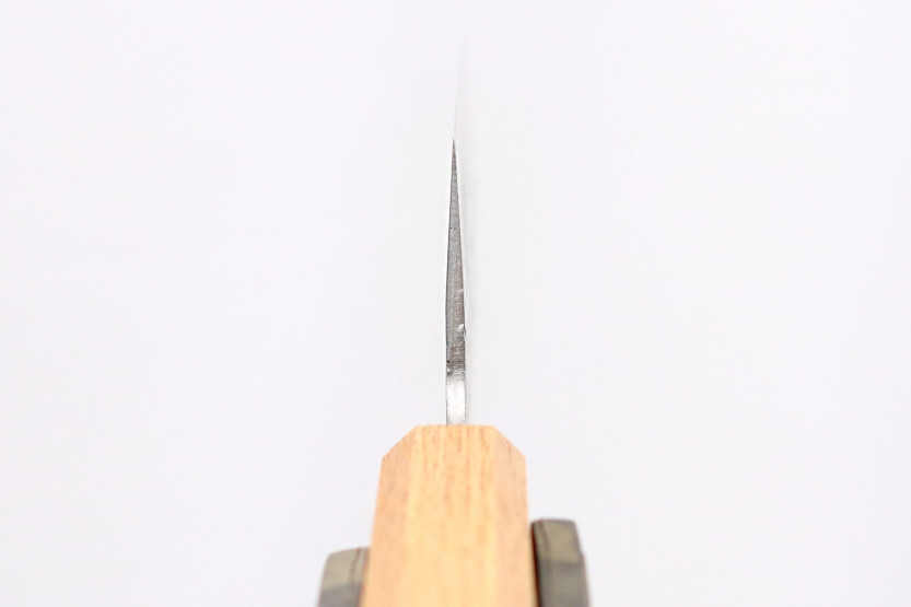 Bunka-Messer 14cm japanisch handgefertigt Sakai Kikumori TS10 aus Eiche