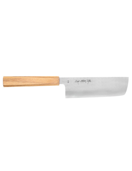 Sakai Kikumori TS10 16,5cm Cuchillo nakiri japonés en roble