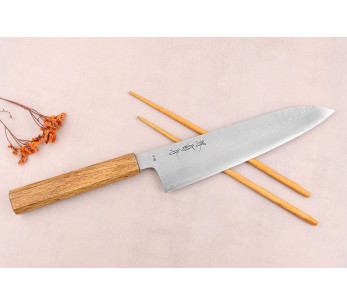 Sakai Kikumori TS10 21 cm japansk kokkekniv i eik 2