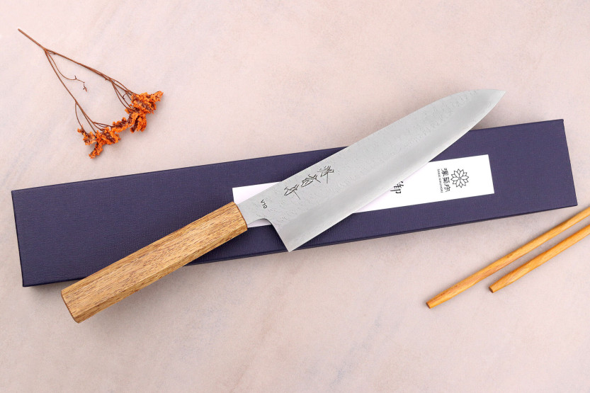 Sakai Kikumori TS10 21cm japansk kockkniv i ek